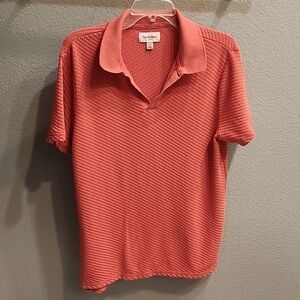 Goodfellow Polo Burnt Orange Medium